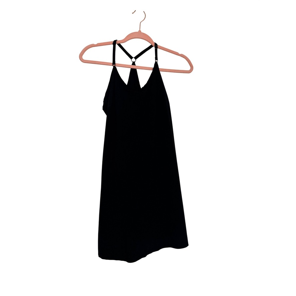 Calvin Klein Women Exercise Dress Black Racerback Stretch Small